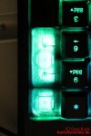 KLIM Chroma Tastatur - leuchtender Bereich unter den Tasten